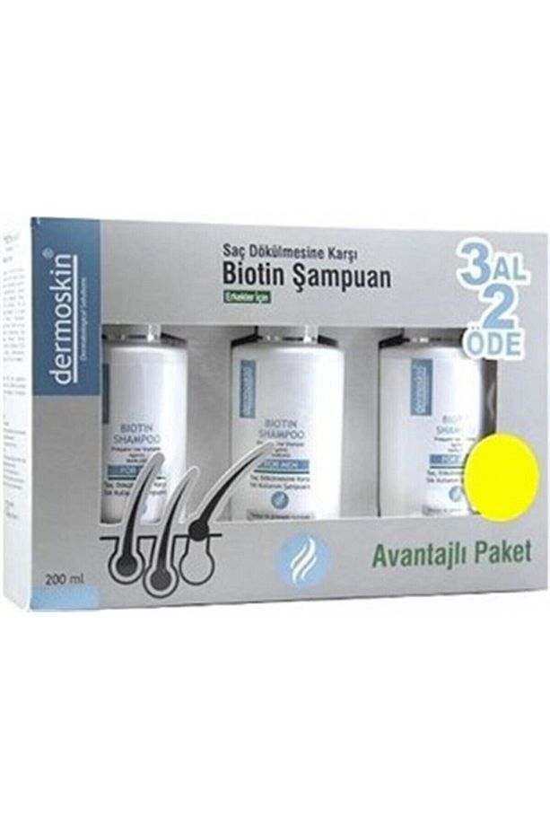 Erkekler Için Saç Dökülmesine Karşı Biotin Şampuan - 1
