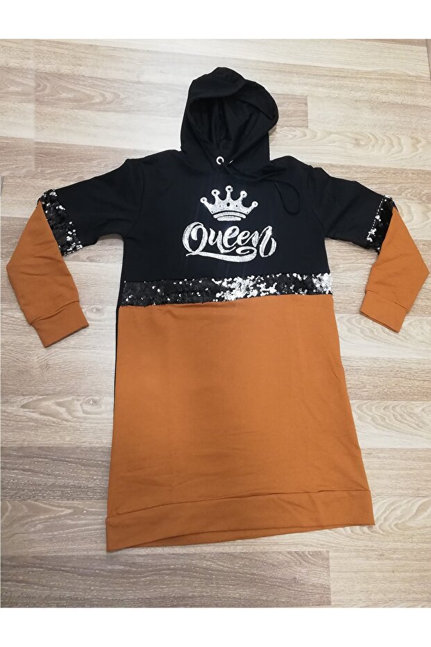 Women's Black Hooded Tunic