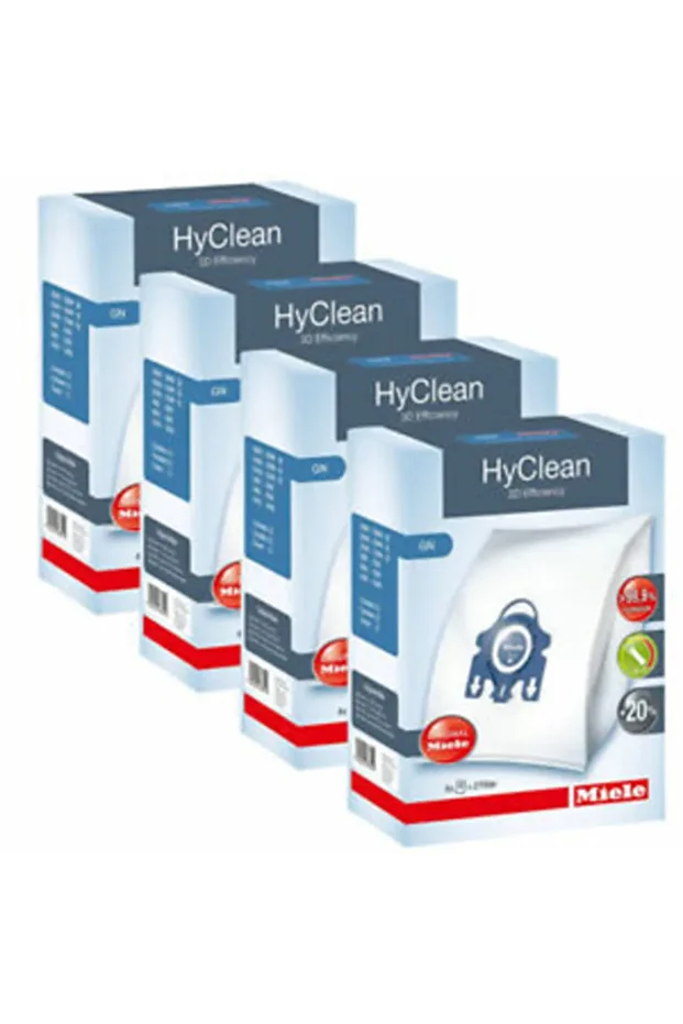 Hyclean 3d Toz Torbası Gn - 4 Kutu ( 16 Adet Torba , 8 Adet Filtre ) - 1