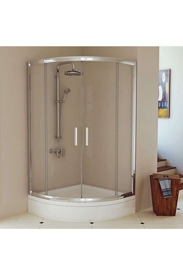 Oval Duşakabin 100x100 - 1