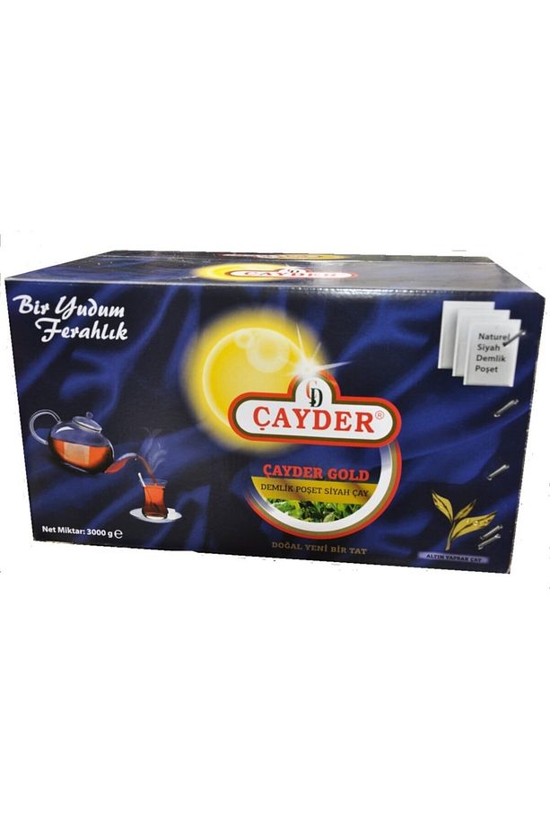 Gold 3kg 30gr Ev Tipi Demlik Poşet Siyah Çay - 1
