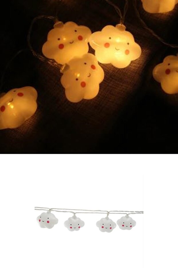 Dekoratif Beyaz Bulut Şerit Led - 2