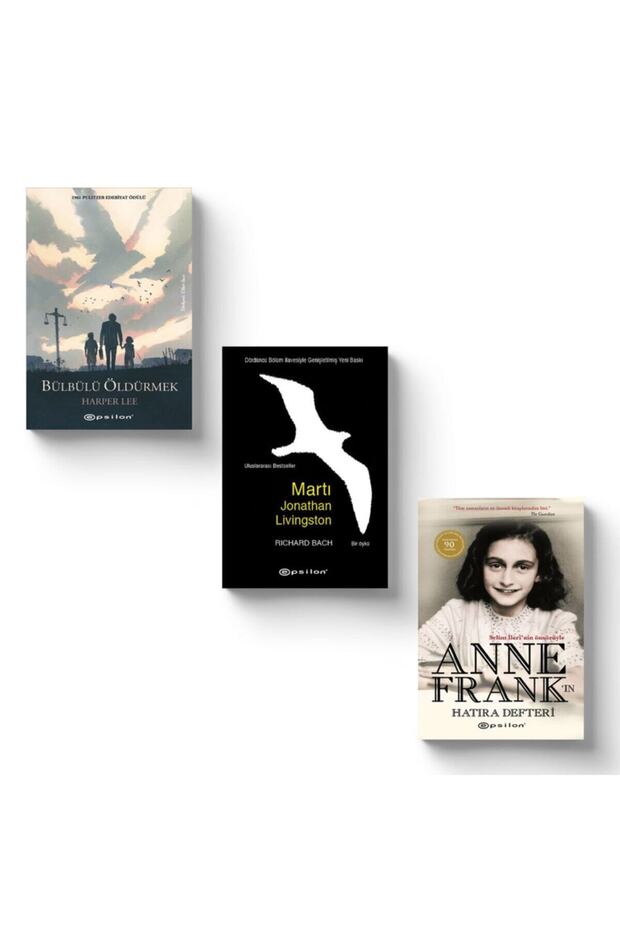 Bülbülü Öldürmek - Anne Frank'in Hatıra Defteri - Martı - 3 Kitap Set