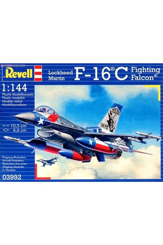 F-16c Fighting Falcon Model Uçak - 4