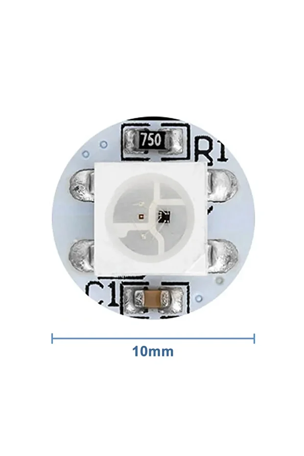 1 Bit Neopixel Ws2812b 5050 Rgb Led Modül 5050 Adreslenebilir Rgb Lamba Kart Full Color - 1