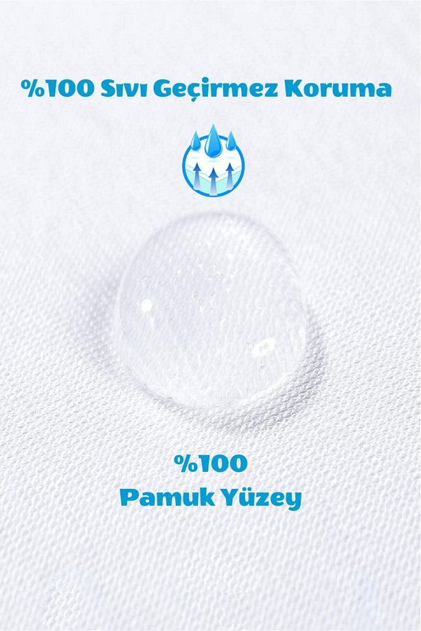 Çift Kişilik Sıvı Geçirmez Alez (150X200) - 4