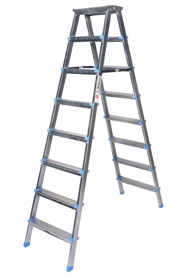 Rita Twin Galvanizli Çift Çıkışlı Katlanabilir Merdiven-rm-613 - 1