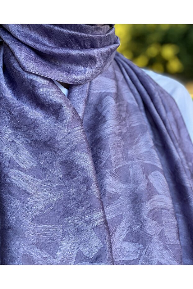 Fırça Desen Jakar Şal - 3