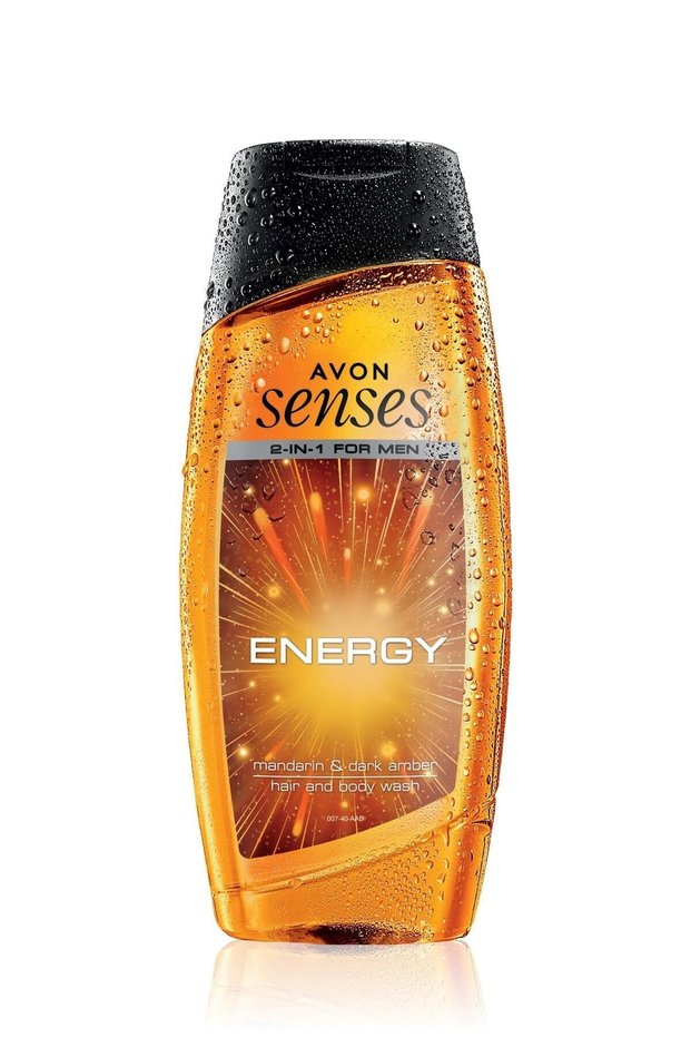 Senses Energy Hair and Body Shampoo for Men