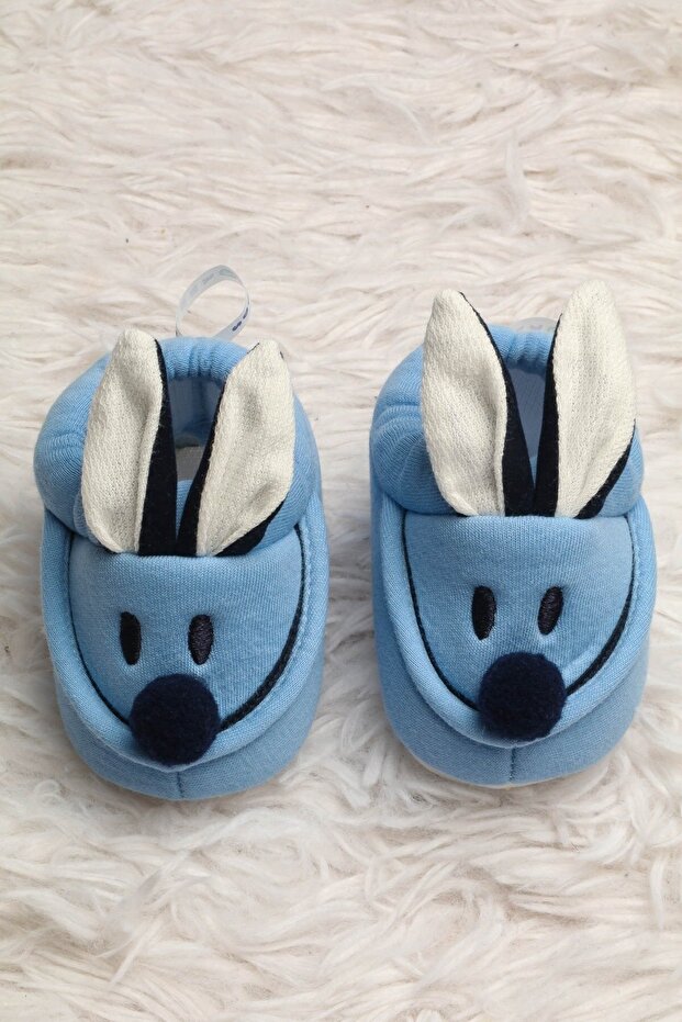 Yummy Kids Baby Booties Non-Slip Sole Soft Fabric Elastic First Step Shoes