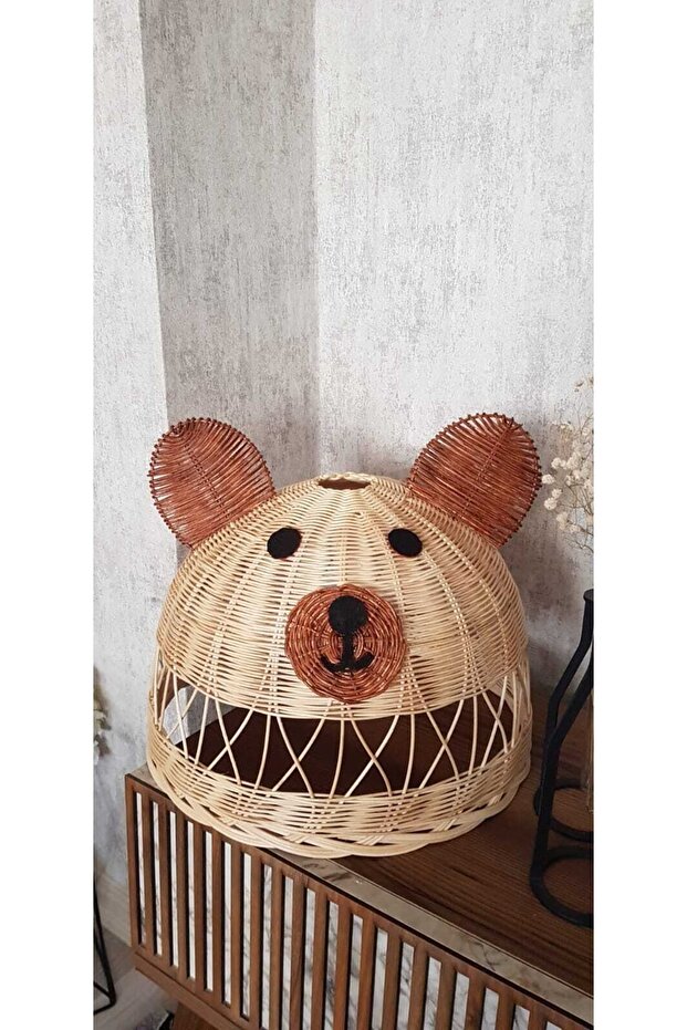 Rattan Panda Avize - 2