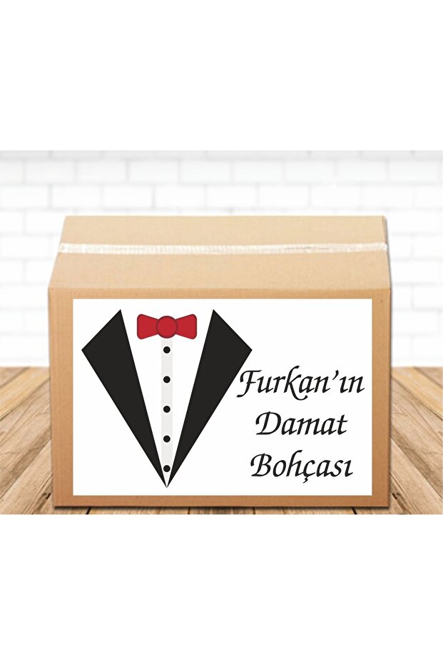 Groom's Bundle Sticker Shiny Adhesive 12 Pieces A4