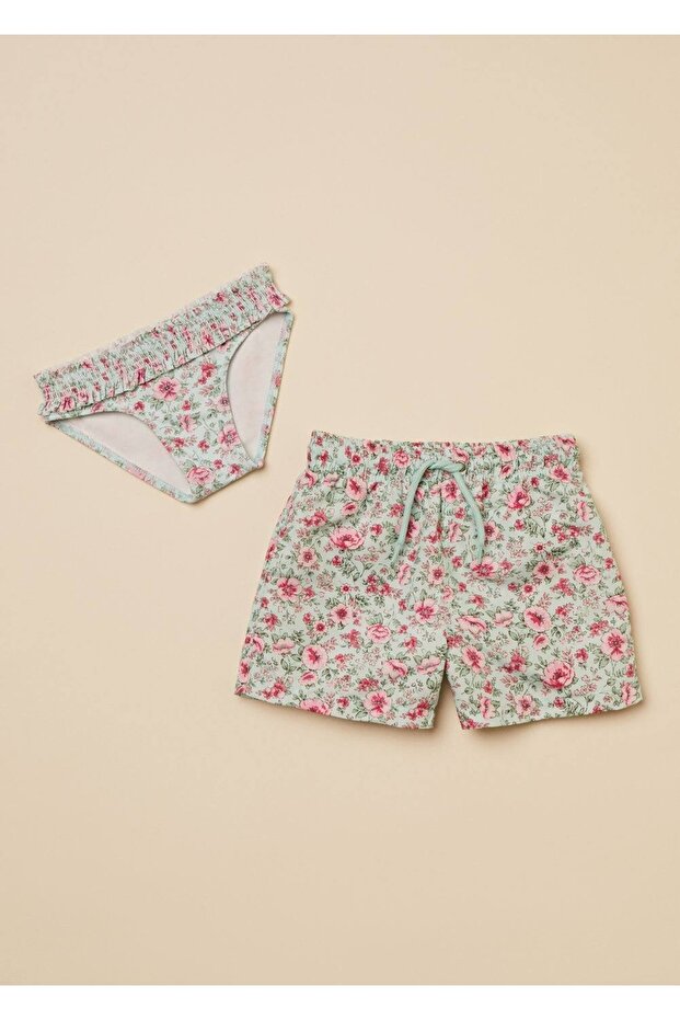 Çiçekli Bikini Altı - 3