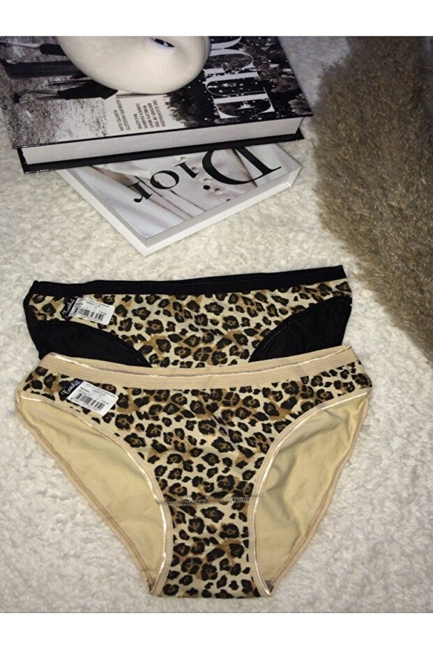Leopard Bikini Panties - 1
