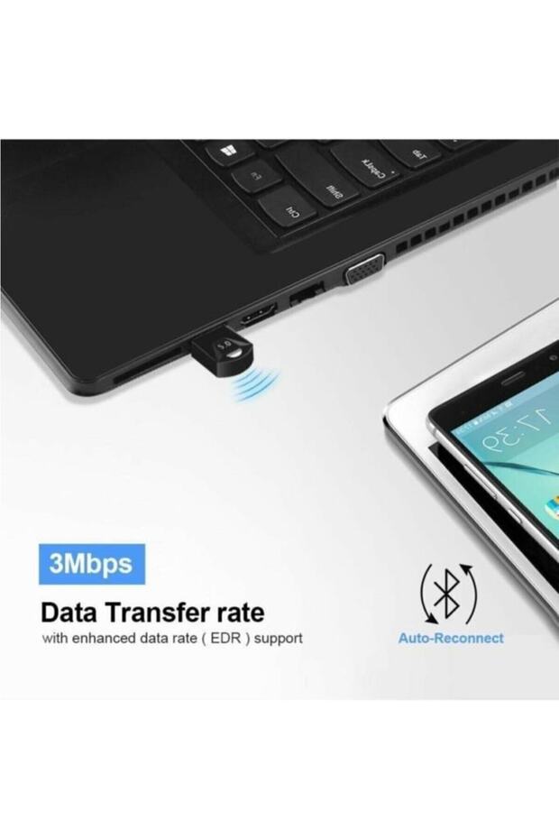 Bluetooth 5.0 Usb Dongle Adaptör - 3