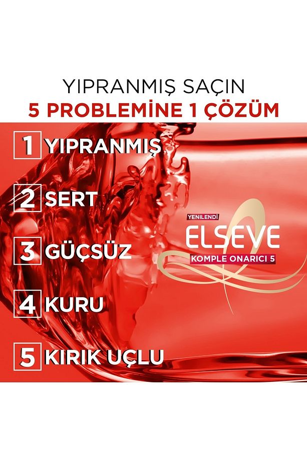 L'oréal Paris Komple Onarıcı 5 Yapılandırıcı Bakım Şampuanı 670 Ml 2 Adet - 7