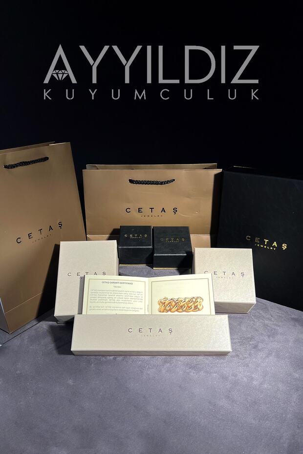 Kadın Altın Kaplan Kolye - 2