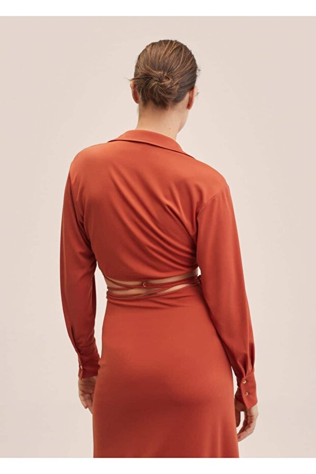 Ipli Kısa Gömlek - 4