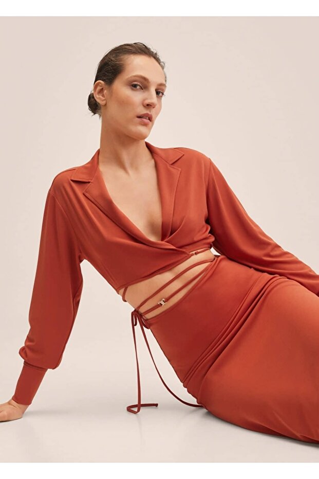 Ipli Kısa Gömlek - 6