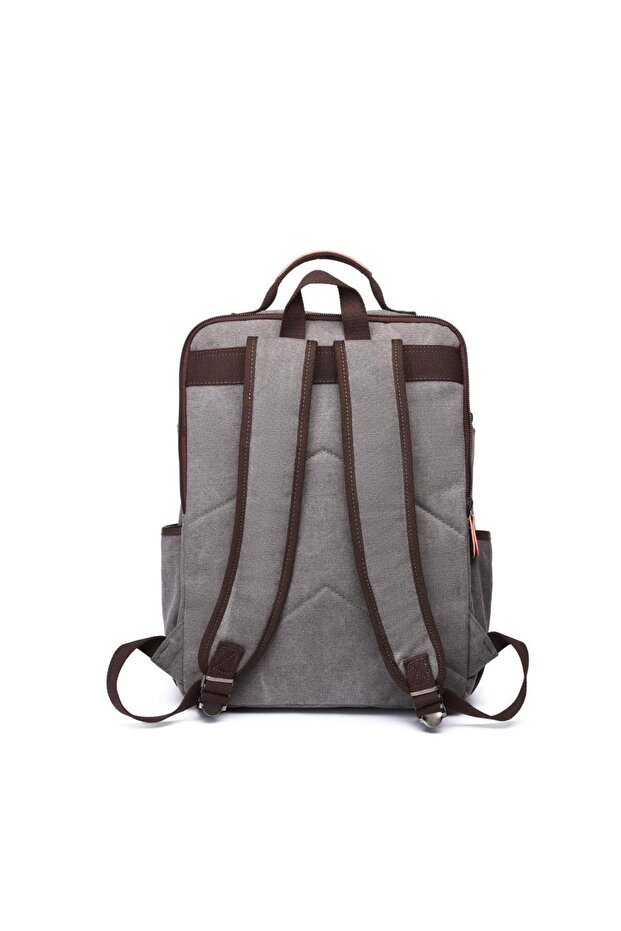 حقيبة ظهر C Active من القماش مقاس كبير 1260 رمادي - 3