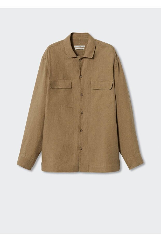 Kadın Bej Gömlek - 1