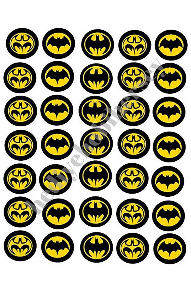 Edible Pastry Picture Cookie Print Rice Paper Batman Pastry Cookie Print