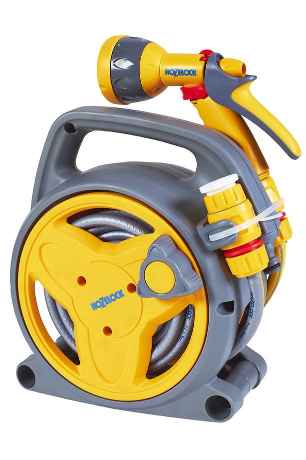 Portatif Hozelock Hortum Makarası Hortum Sprey Ve Konnektör Seti 10metre Mikro Set Ae072 - 1