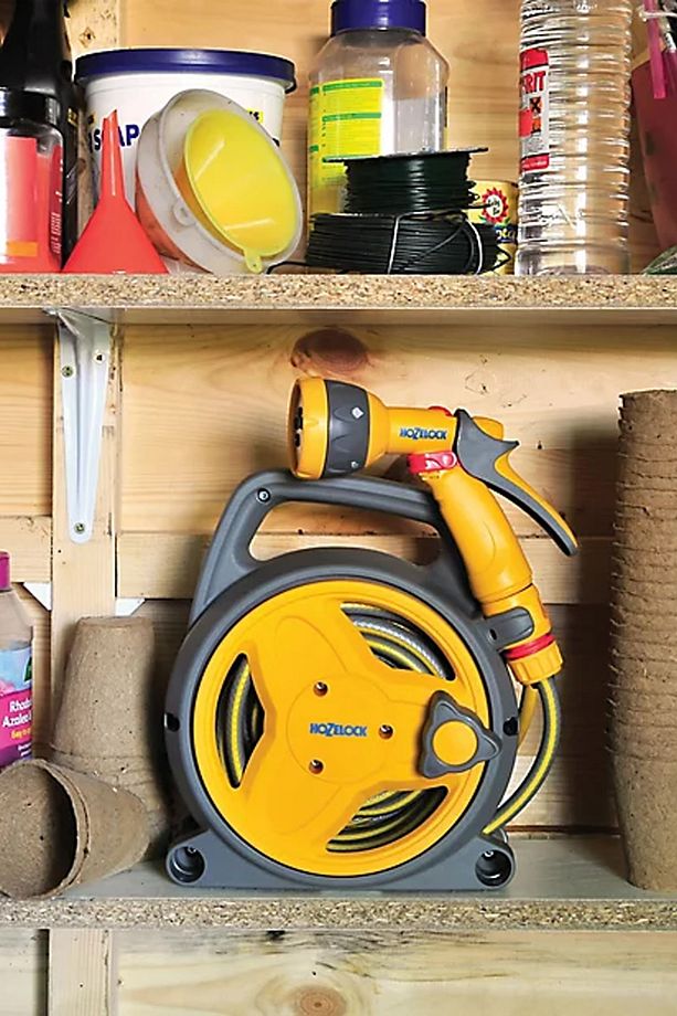 Portatif Hozelock Hortum Makarası Hortum Sprey Ve Konnektör Seti 10metre Mikro Set Ae072 - 7