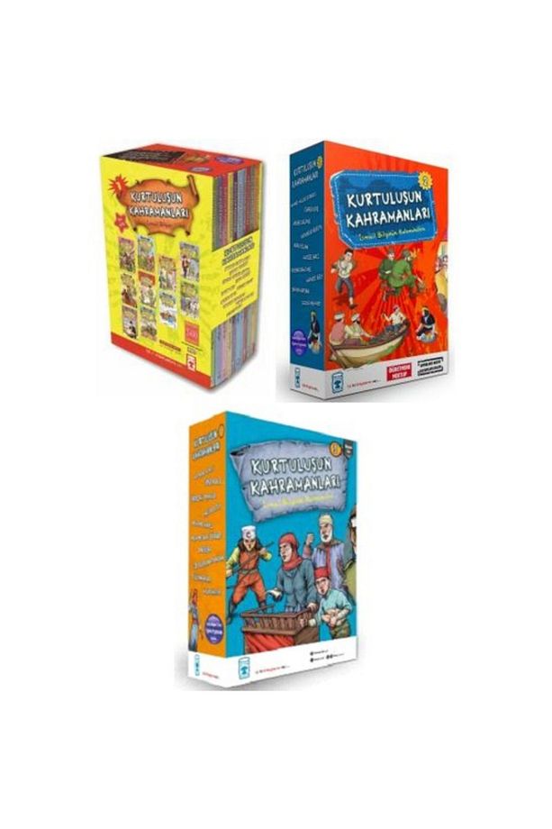 Hediyeli Kurtuluşun Kahramanları 1-2-3 30 Kitap Set -(kurtuluş Savaşı,milli Mücadele) Ismail Bilgin - 1