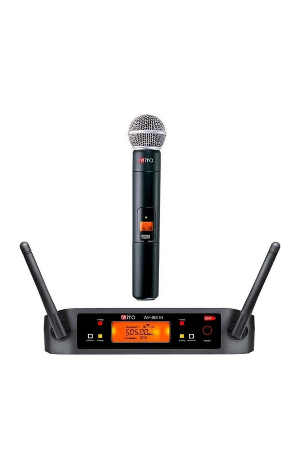 Wm-9002 Tek El Uhf Digital Telsiz Mikrofon Yeni Nesil - 1