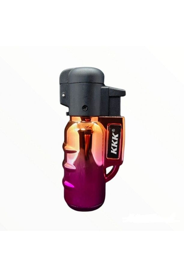 Turbo Torch Tek Pürmüz El Bombası Çift Renk Jet Pro Çakmak - 1
