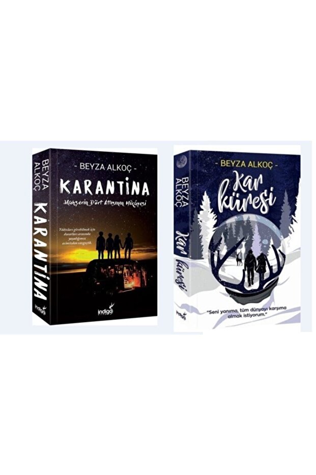 Beyza Alkoç Karantina Bir Ve Kar Küresi Set 2 Kitap