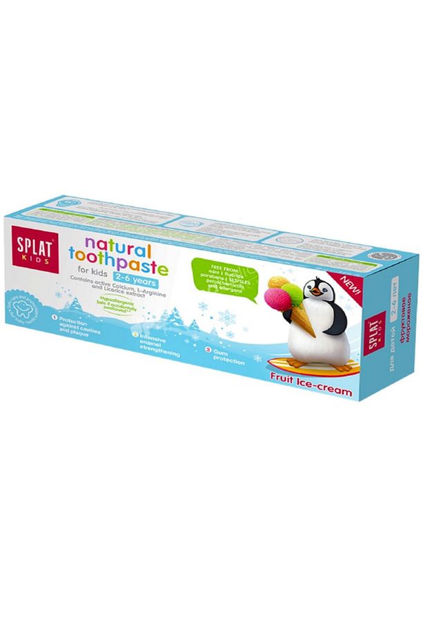 Meyveli Dondurma Tadında 2-6 Yaş Çocuk Diş Macunu 50 Ml - 1