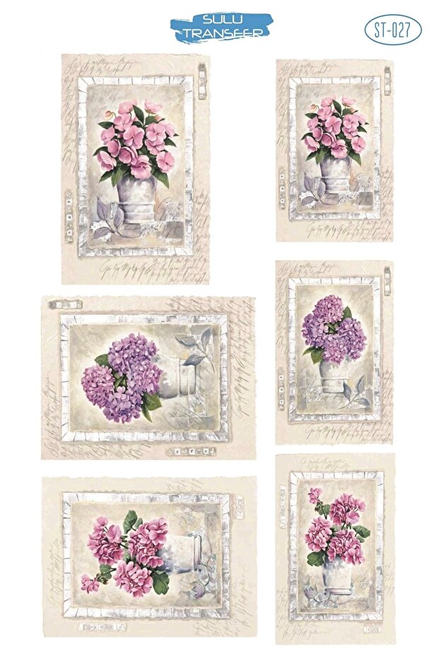 نقل مائي 25*35 سم Stb-27