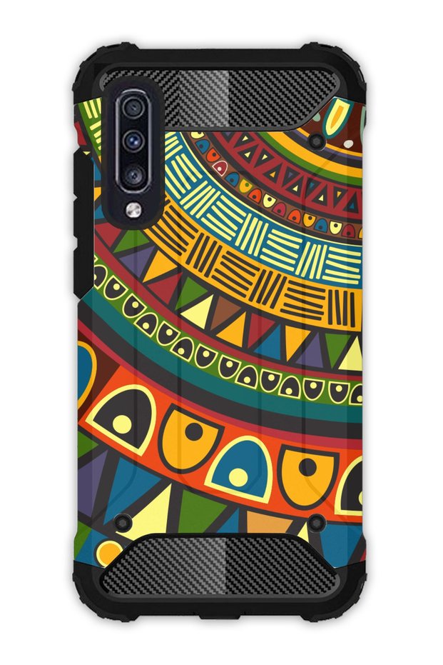 Samsung Galaxy A70 Compatible Case Tank Full Protection Antishock - Egypt Graphic