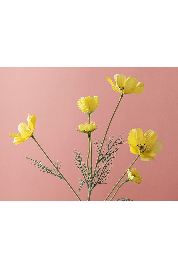 Daisy Tek Dal Yapay Çiçek 62 Cm Sarı - 2