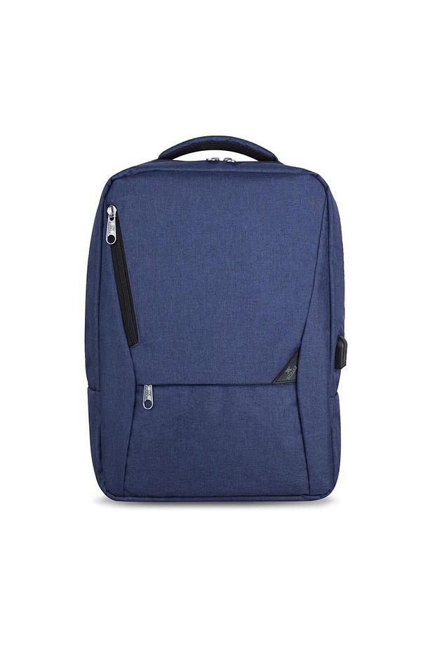 Smart Bag Active Usb Şarj Girişli Slim Notebook Laptop Sırt Çantası Lacivert - 5