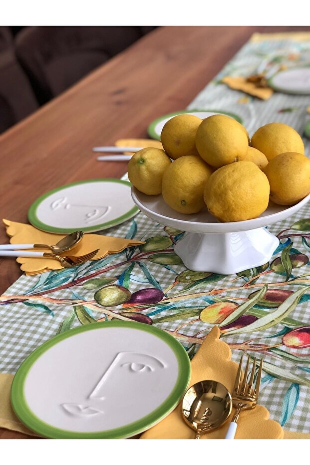 Face Tatlı Tabağı Yeşil - 7