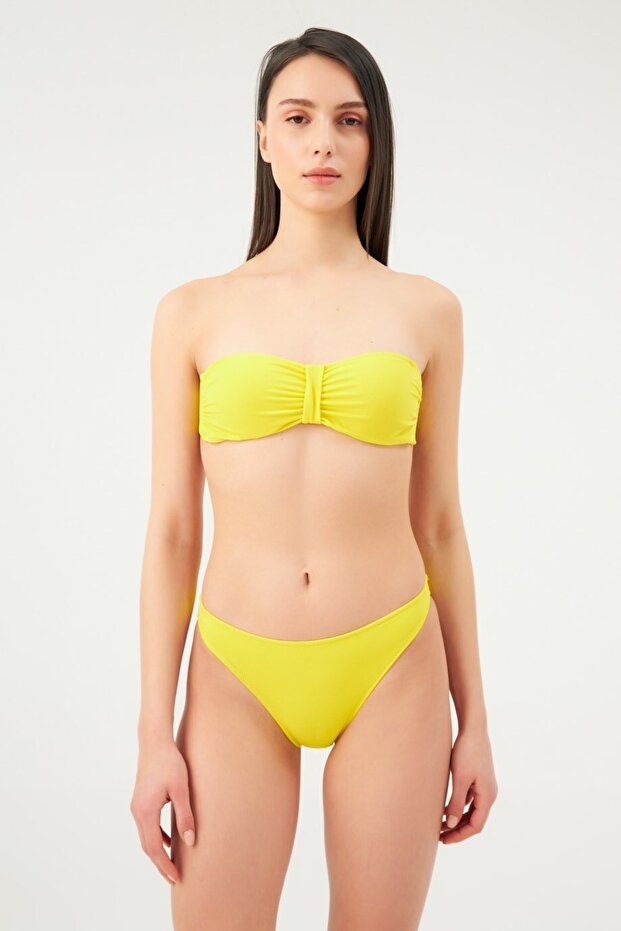 Straplez Bikini Üstü - 1