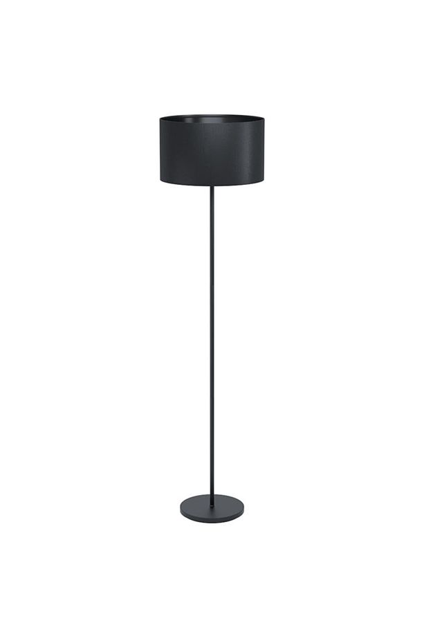 Metal Klasik Tek Ayaklı Lambader Siyah 7406 - 1