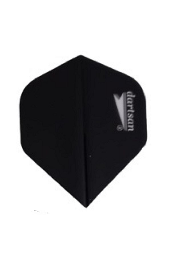 5 Set (15 ADET) Dart Flight-flayt. 100 Micron Pet Siyah - 3