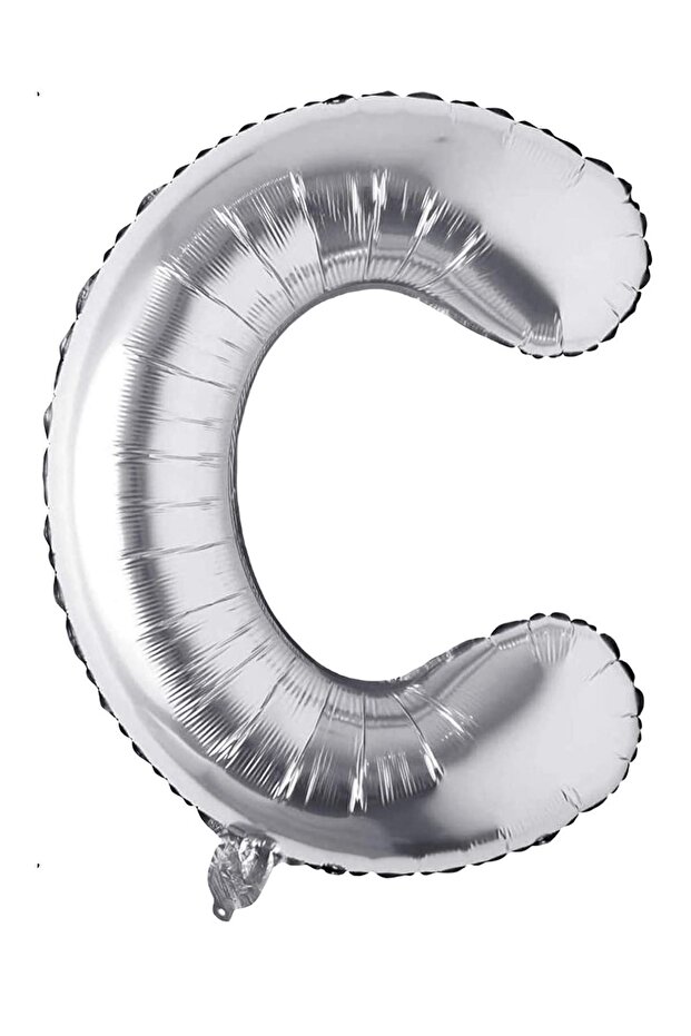 Silver Foil Letter Balloon 40 Cm Balloon