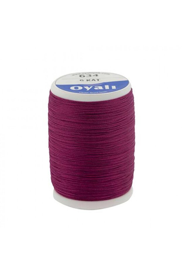 Embroidered 6 Layers Artificial Silk Cross Stitch Etamine Hand Embroidery Rope Color No: 634