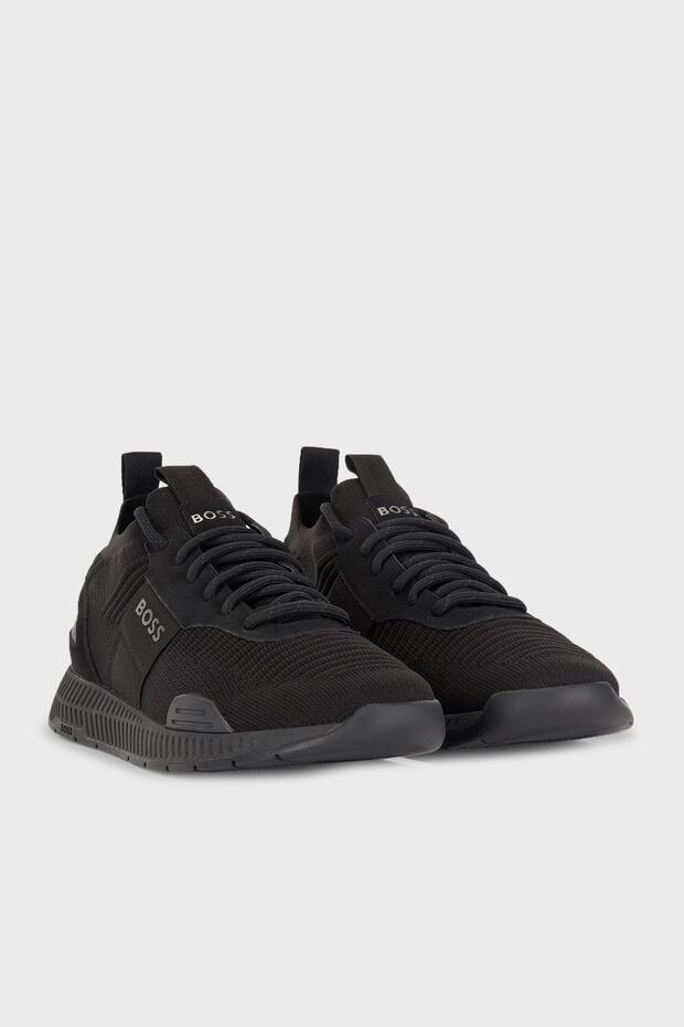 Logolu Deri Sneaker Ayakkabı Erkek Ayakkabı 50470596 001 - 2