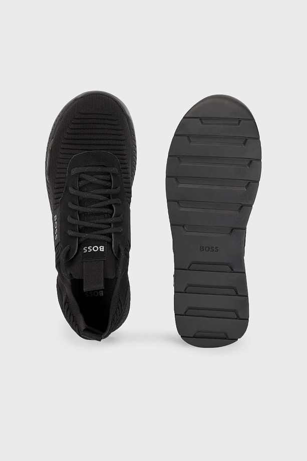 Logolu Deri Sneaker Ayakkabı Erkek Ayakkabı 50470596 001 - 3