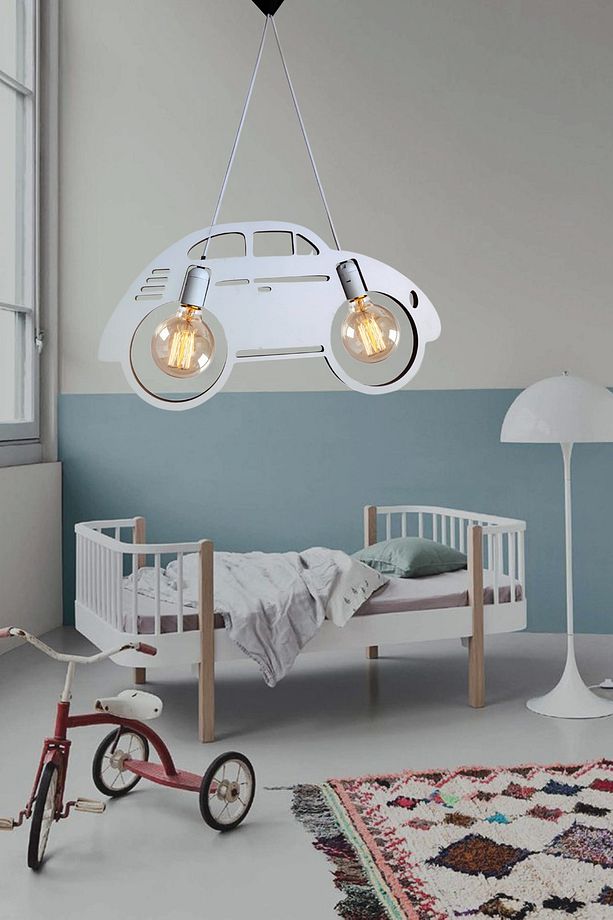 Woswos Avize Sarkıt Modern Rustik Lüks Dekoratif Retro Lamba Genç-çocuk Odası Avize - 4