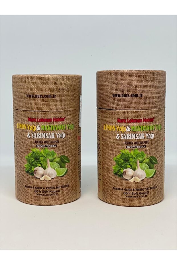 2 Adet Limon Maydanoz Sarımsak Yağı Kürü - 1
