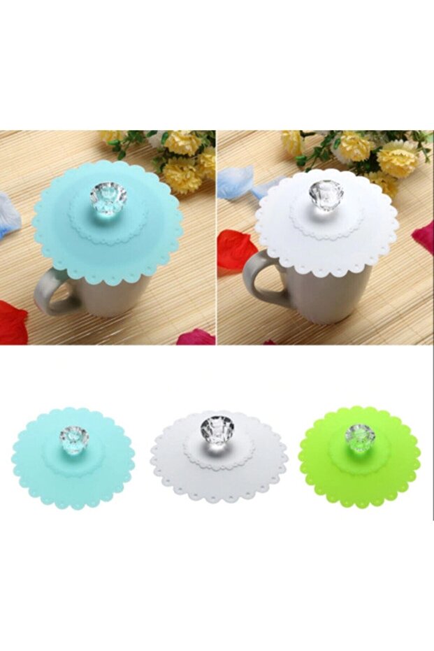 Silikon Bardak Kapağı - 2