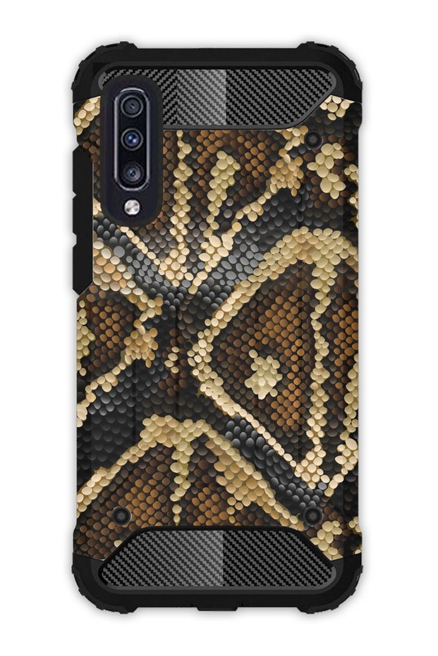 Samsung Galaxy A70 Compatible Case Tank Full Protection Antishock - Anaconda