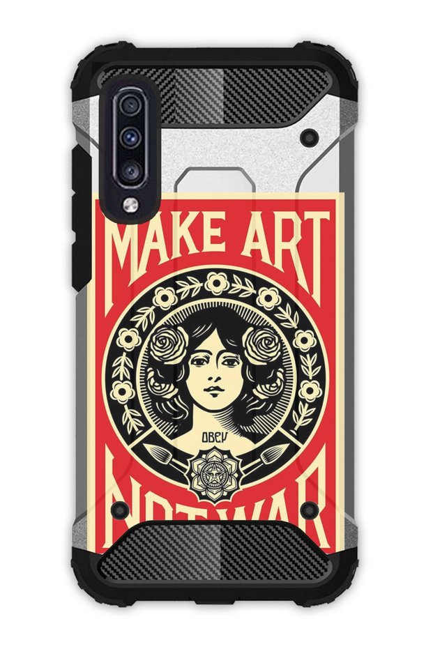 Galaxy A70 Compatible Case Tank Full Protection Antishock - Make Art